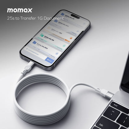 Momax Elite Mag Link 100W USB-C To USB-C Magnetic Cable 2M