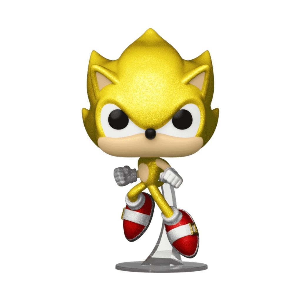 Pop! Games: Sonic - Super Sonic w/chase (Exc)