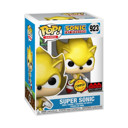 Pop! Games: Sonic - Super Sonic w/chase (Exc)