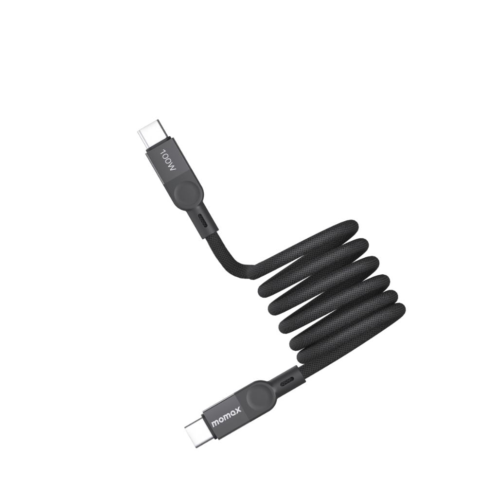 Momax Elite Mag Link 100W USB-C To USB-C Magnetic Cable 2M
