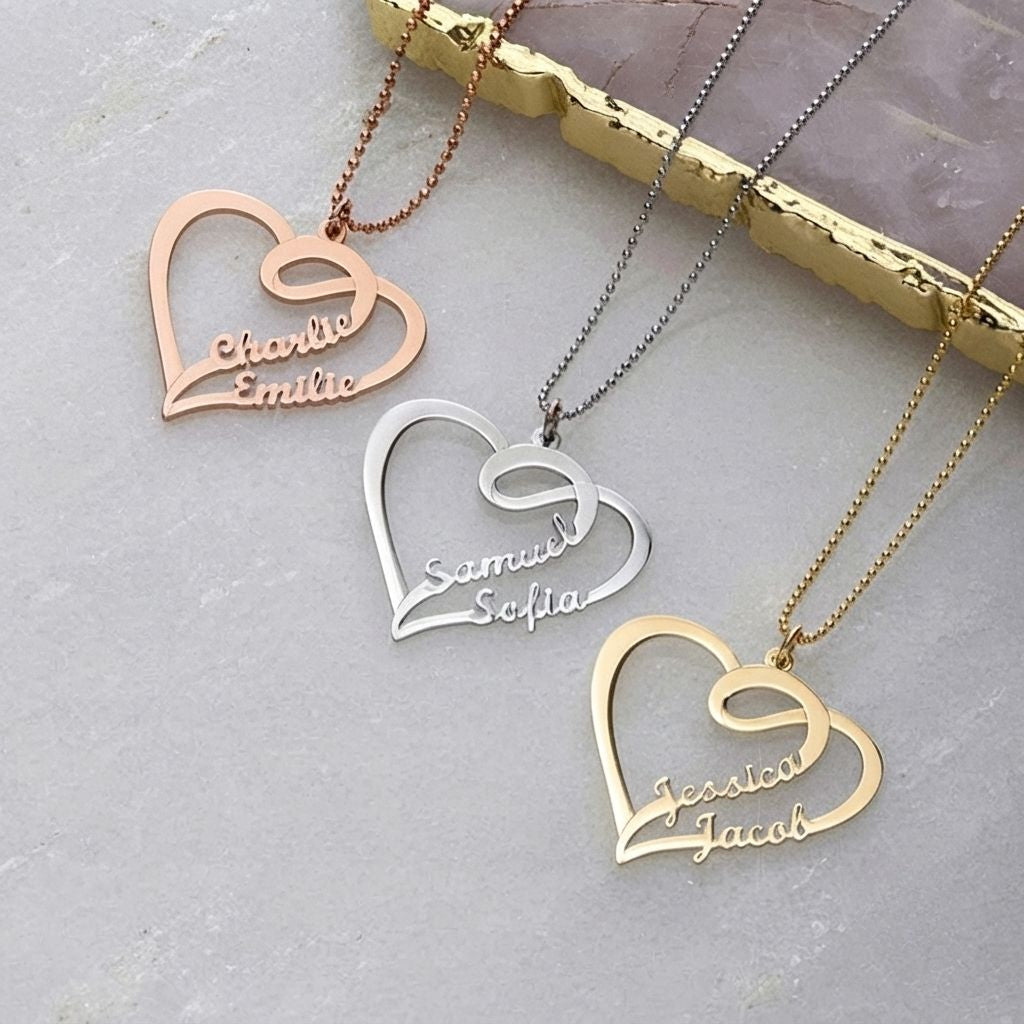 Forever Us Name Necklace