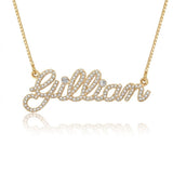 Crystal Name Necklace