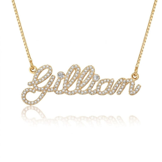 Crystal Name Necklace