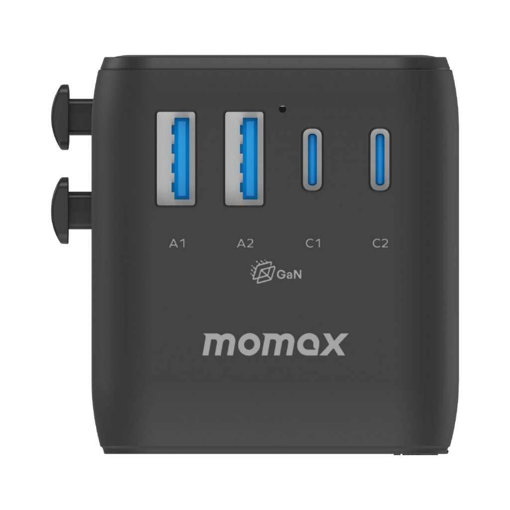 Momax 1-World2 35W 5-Port Dual Ac Travel Adaptor