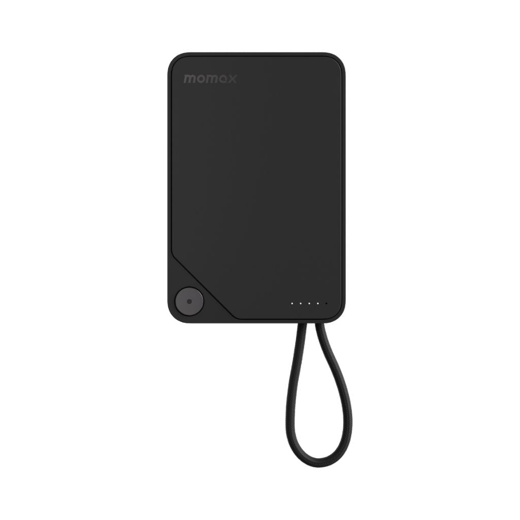 Momax 1-Power X 10000 mAh Power Bank With Built-In Usb-C Cable