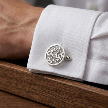Personalised Arabic Name Cufflinks