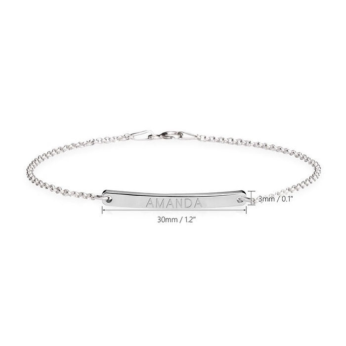 Skinny Bar Bracelet