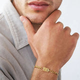 Thick Chain Name Bracelet