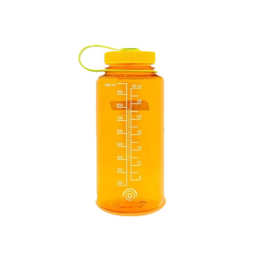 Nalgene Sustain Wide Mouth BPA-Free Leak-Proof Water Bottle - 32oz - Clementine
