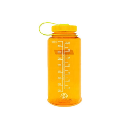 Nalgene Sustain Wide Mouth BPA-Free Leak-Proof Water Bottle - 32oz - Clementine