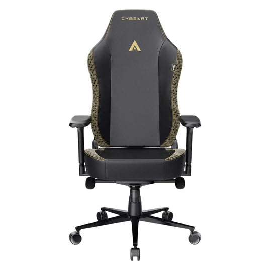 Gaming chair with 'Cybeart' branding on a white background