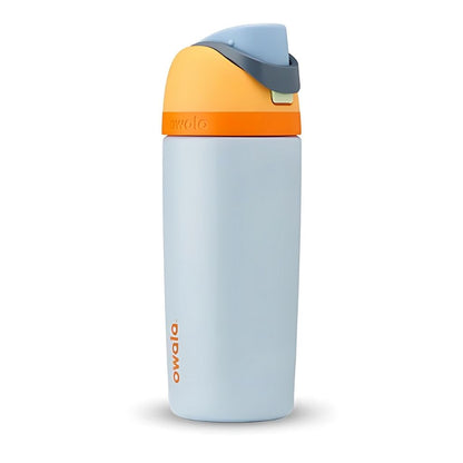 Owala FreeSip 2 pack Stainless Steel Water Bottles 473 ml/16 oz - Yellow and Light Blue