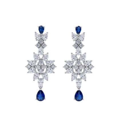 Midnight Royalty Necklace And Earrings Set