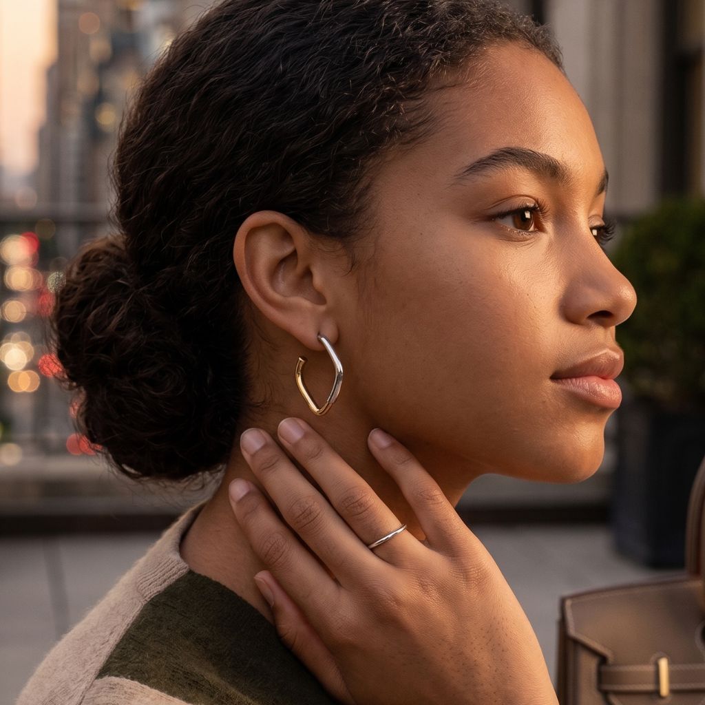 Harmony Hoop Earrings