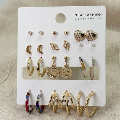 Chic Gold Ear Stack Set