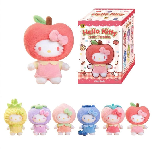 Top Toy Hello Kitty Fruity Paradise Plush Pendant Blind Box