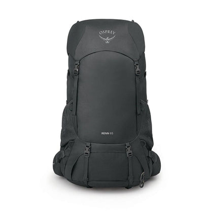 Black Osprey backpack on a white background