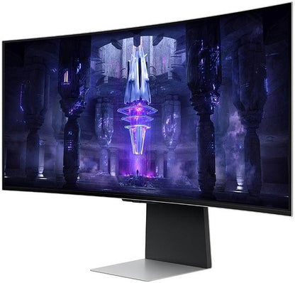 Gaming Monitor - 34" LS34BG850 Curved, UQHD, OLED, Smart TV, IoT Hub, USB-C, 0.03MS-175HZ
