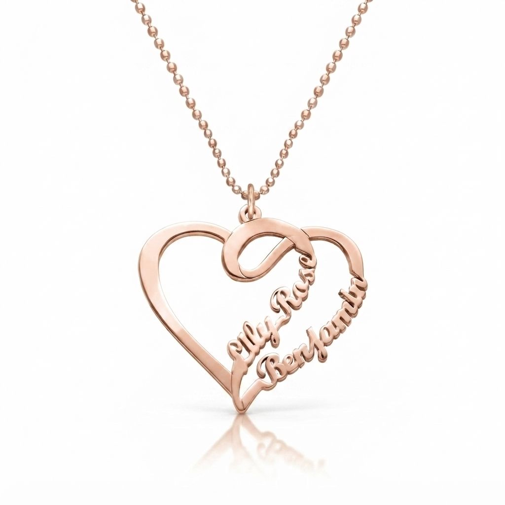 Forever Us Name Necklace