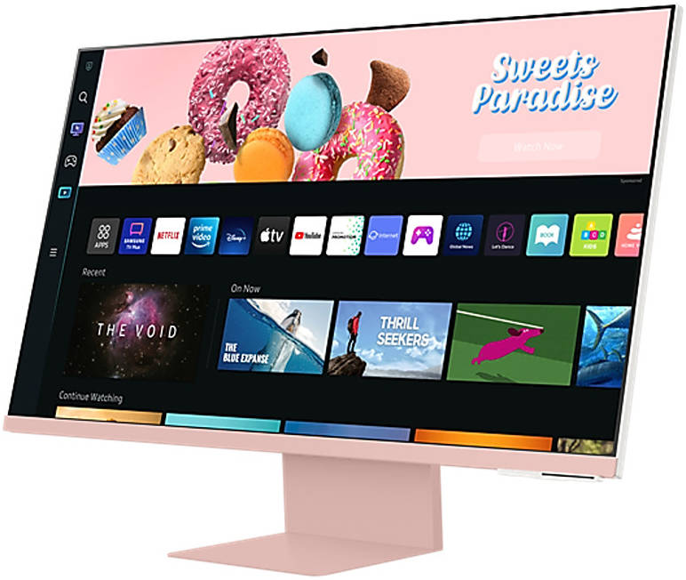 Smart Monitor - 32" LS32BM80P Flat, UHD, Smart TV, Camera, IoT Hub, Workspace, Apple Airplay