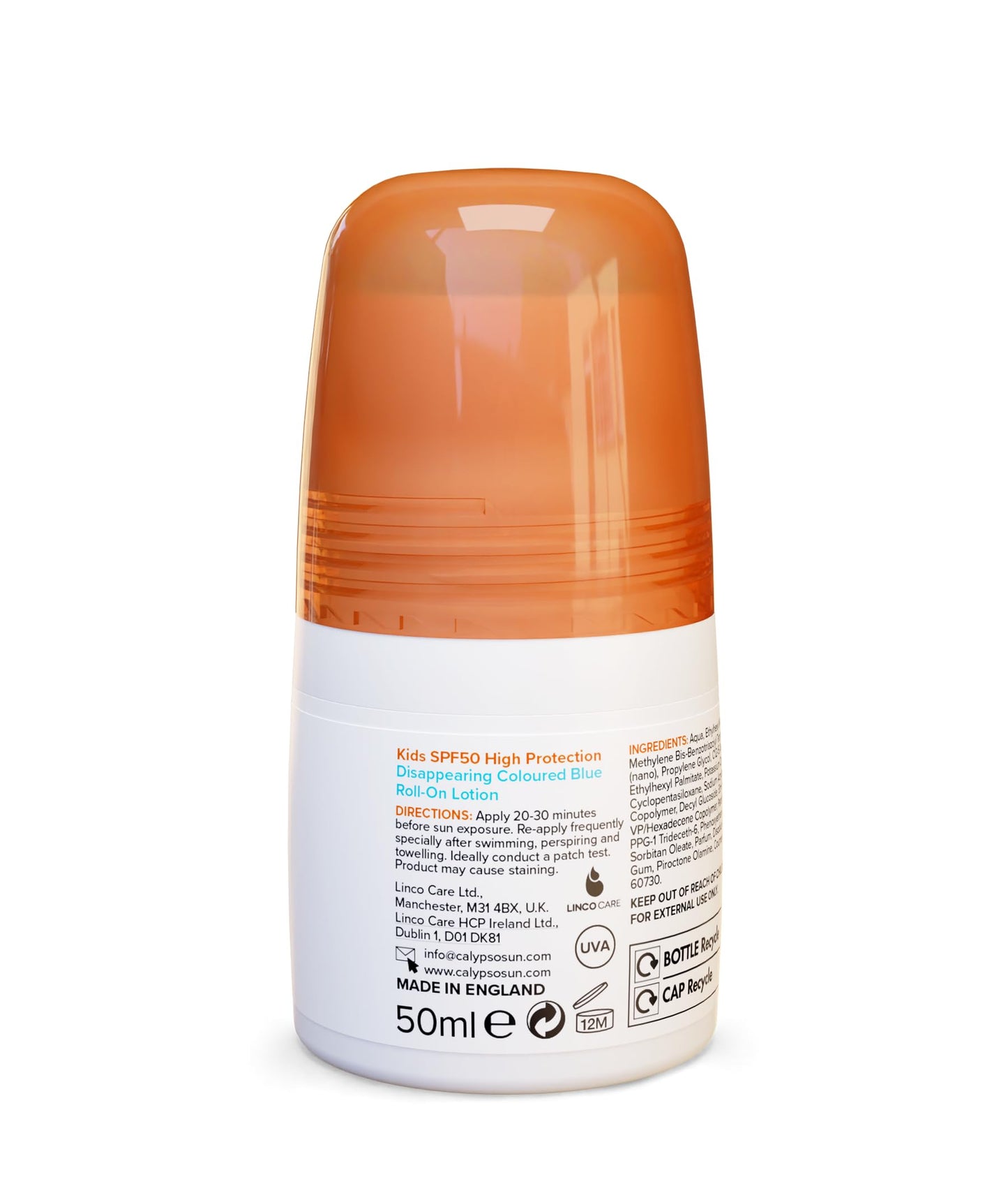 CALYPSO Kids Colored Roll On SPF50 50ML