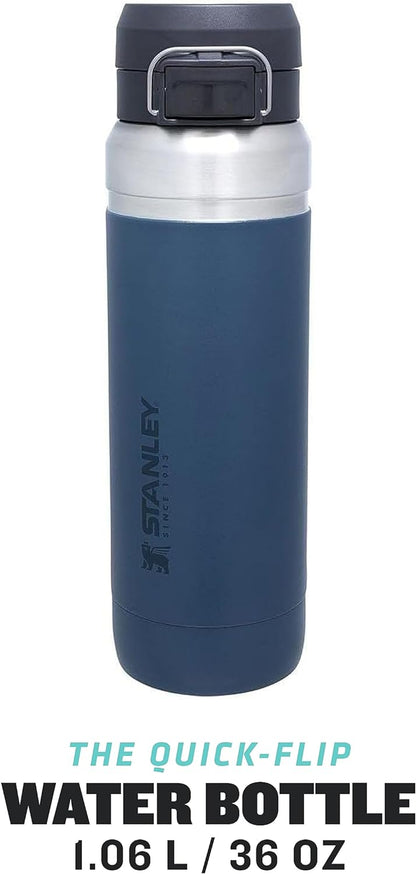 Quick Flip Water Bottle 1L / 36 OZ Abyss