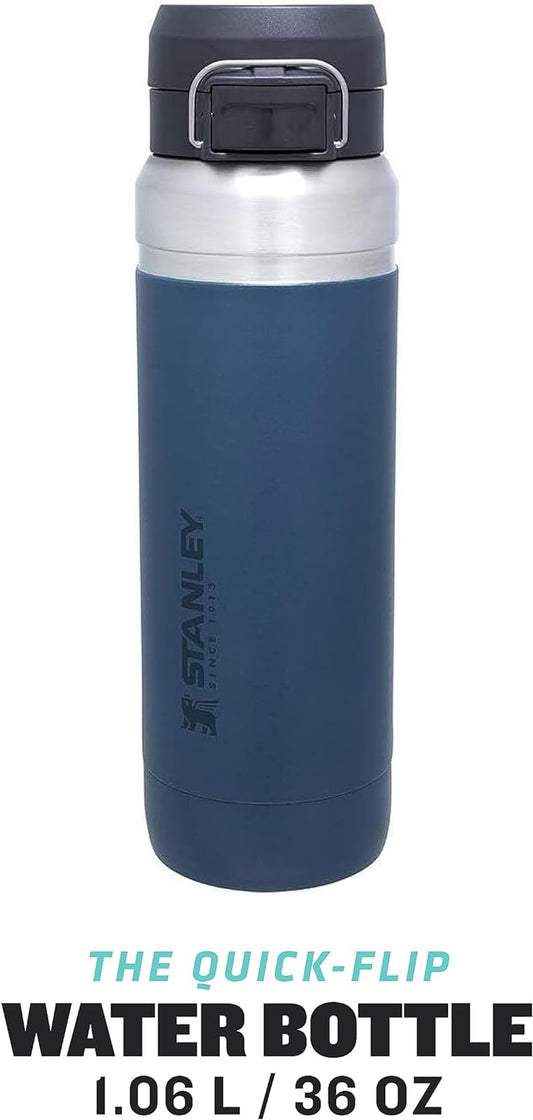 Quick Flip Water Bottle 1L / 36 OZ Abyss