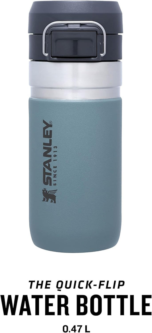 Quick Flip Water Bottle 0.47L / 16 OZ Shale