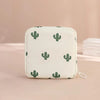 On the Go Pouch for Sanitary Pads - Cactus