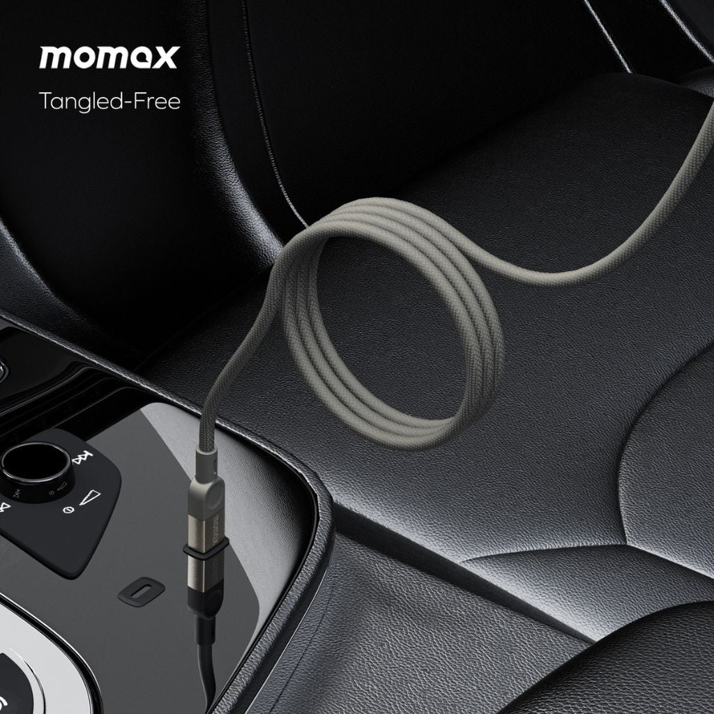 Momax Elite Mag Link 100W USB-C To USB-C Magnetic Cable 2M