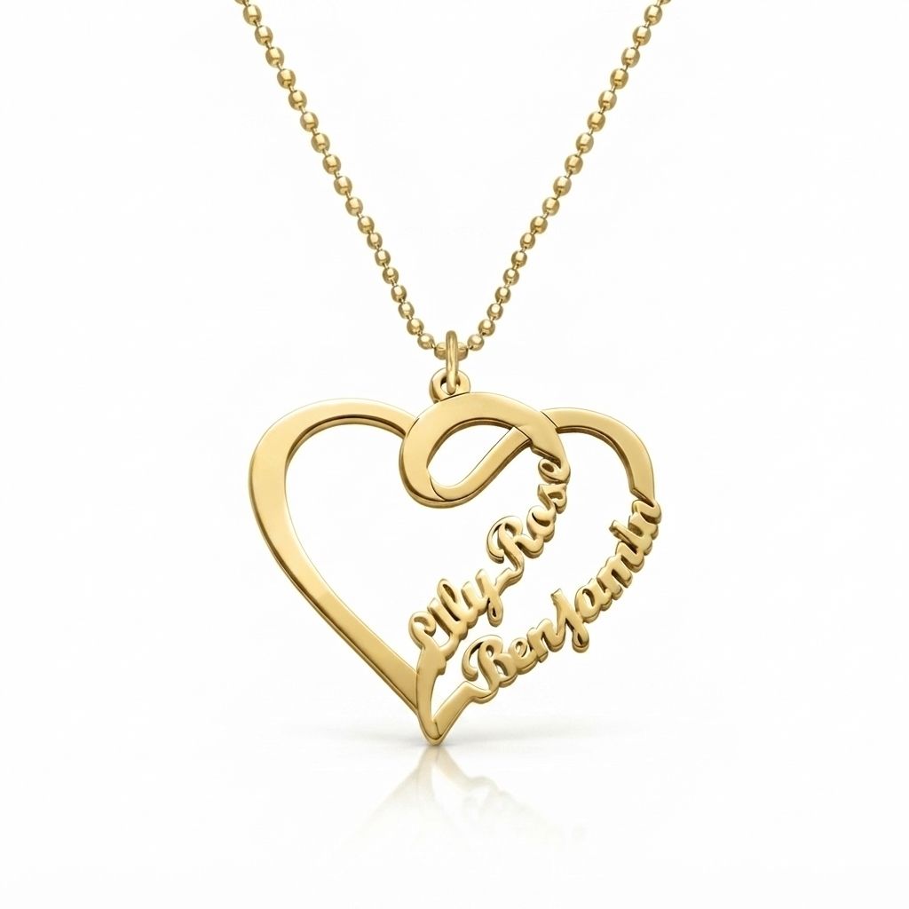 Forever Us Name Necklace