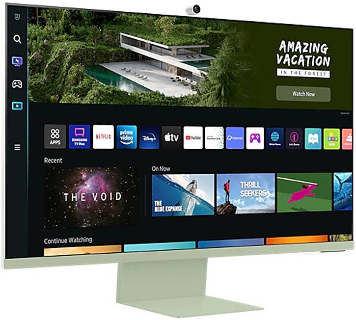 Samsung  Smart Monitor - 32" LS32BM80G Flat