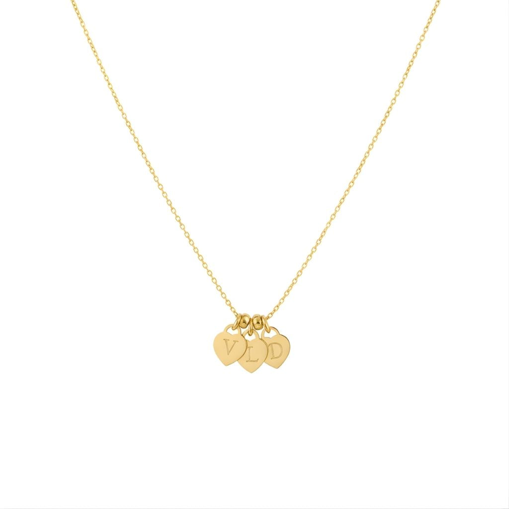 Locked Heart Pendant Necklace