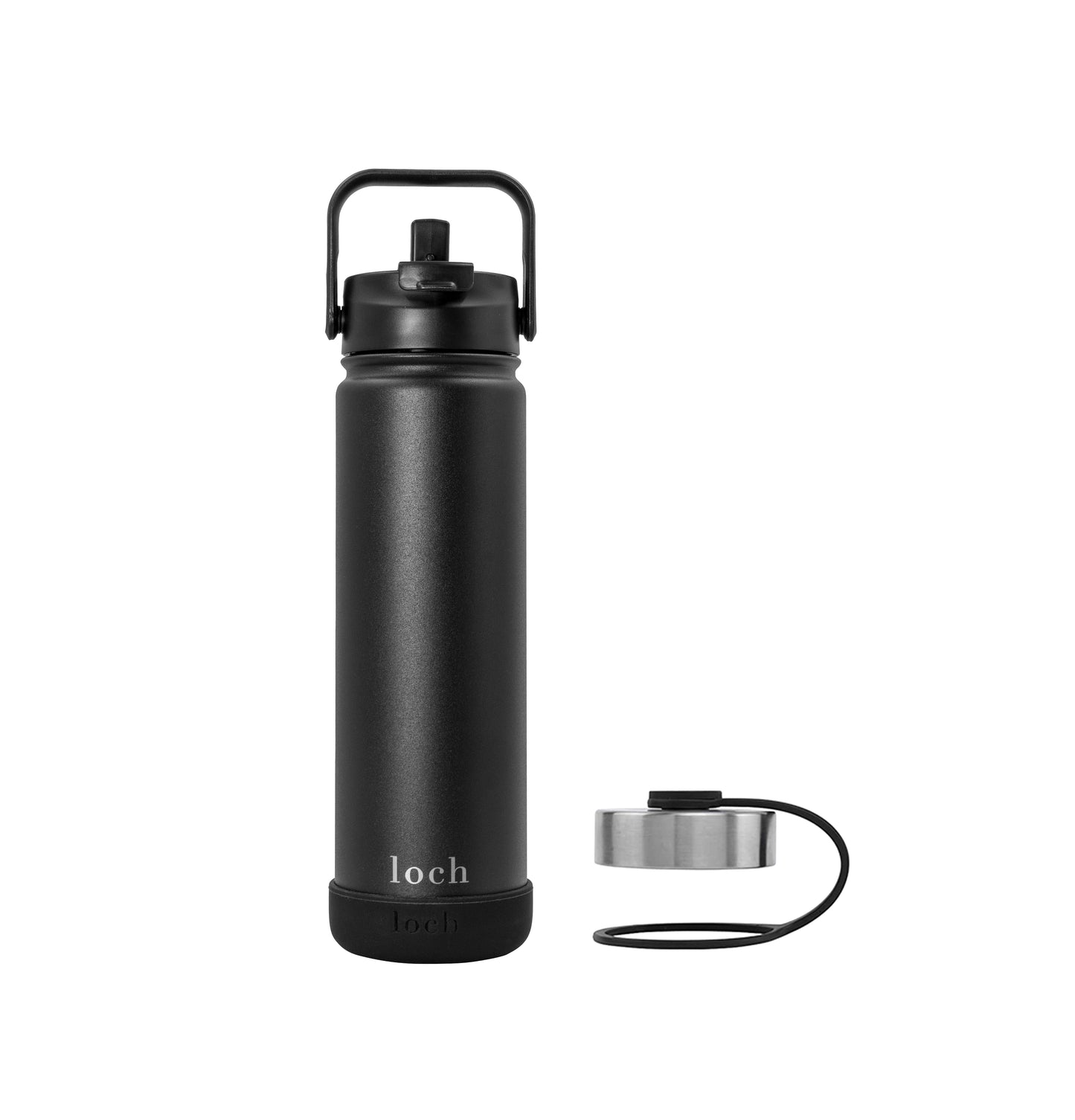 Monochrome Bottle - Black 650ml (22 Oz)