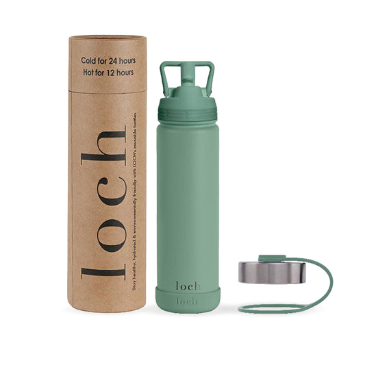 Monochrome Bottle - Ocean Green 650ml (22 Oz)