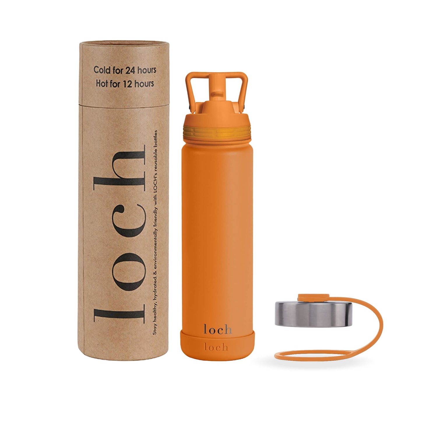 Monochrome Bottle - Sunset Orange 650ml (22 Oz)