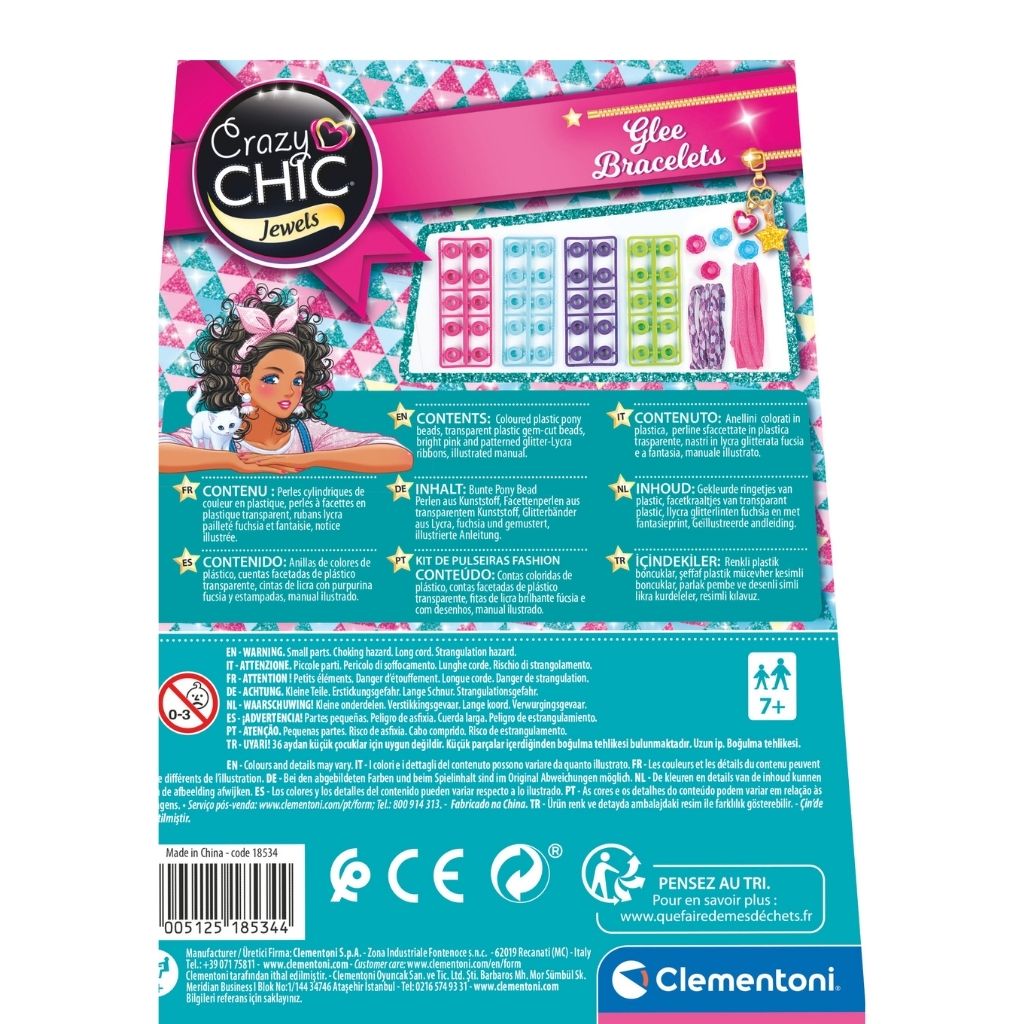 Clementoni Crazy Chic: En-Joy Bracelets Glee