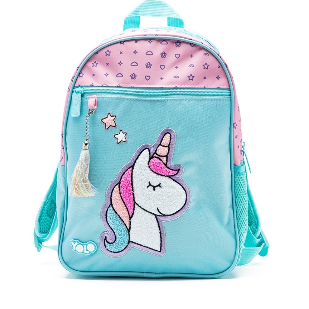 YOLO 3-in-1 Unicorn School Set – Backpack, Insulated Lunch Bag & Pencil Case