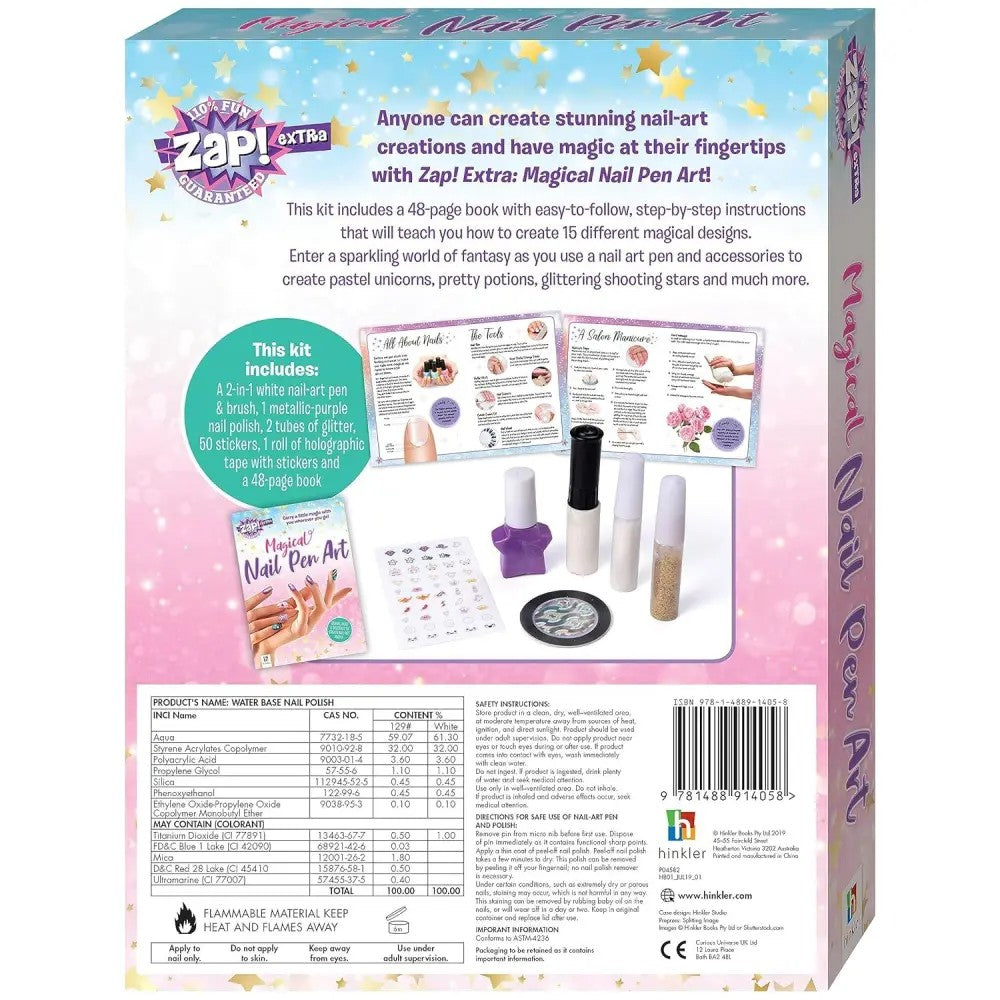 Zap! Extra: Magical Nail-pen Art