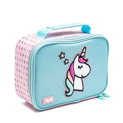YOLO 3-in-1 Unicorn School Set – Backpack, Insulated Lunch Bag & Pencil Case