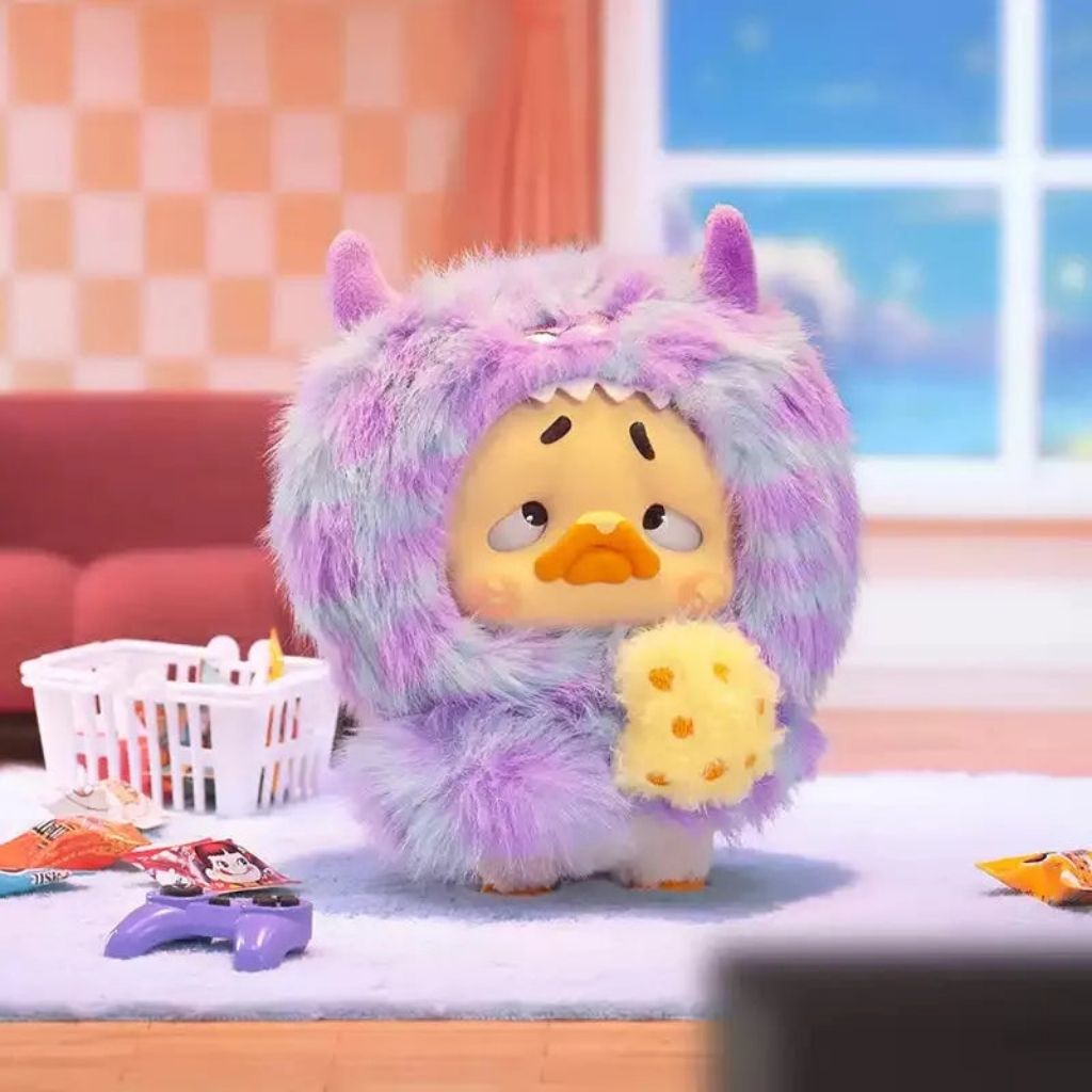 Upsetduck - Colorful Player Duck Plush Keychain Blind Box