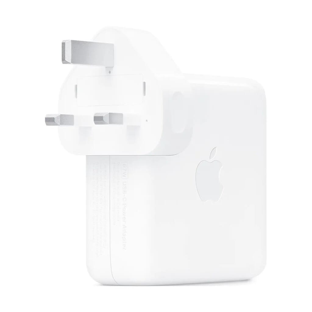 White Apple AirTag holder on a white background