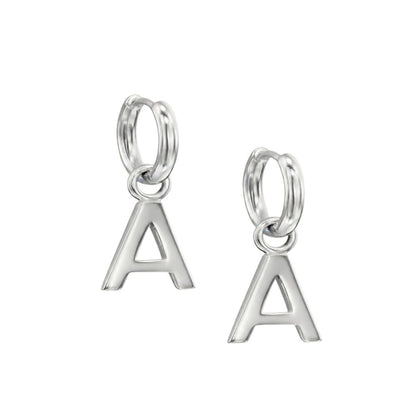 Initial Drop Earrings