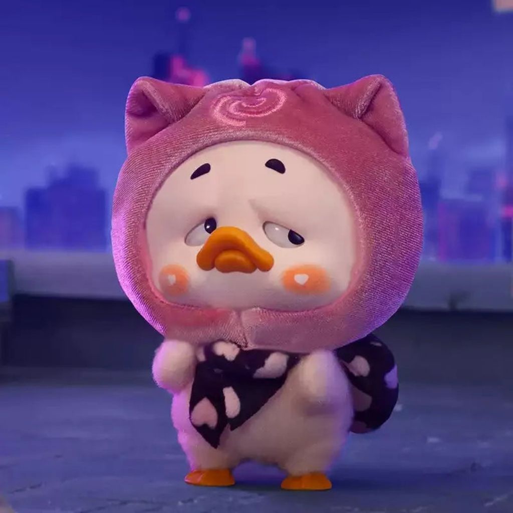 Upsetduck - Colorful Player Duck Plush Keychain Blind Box
