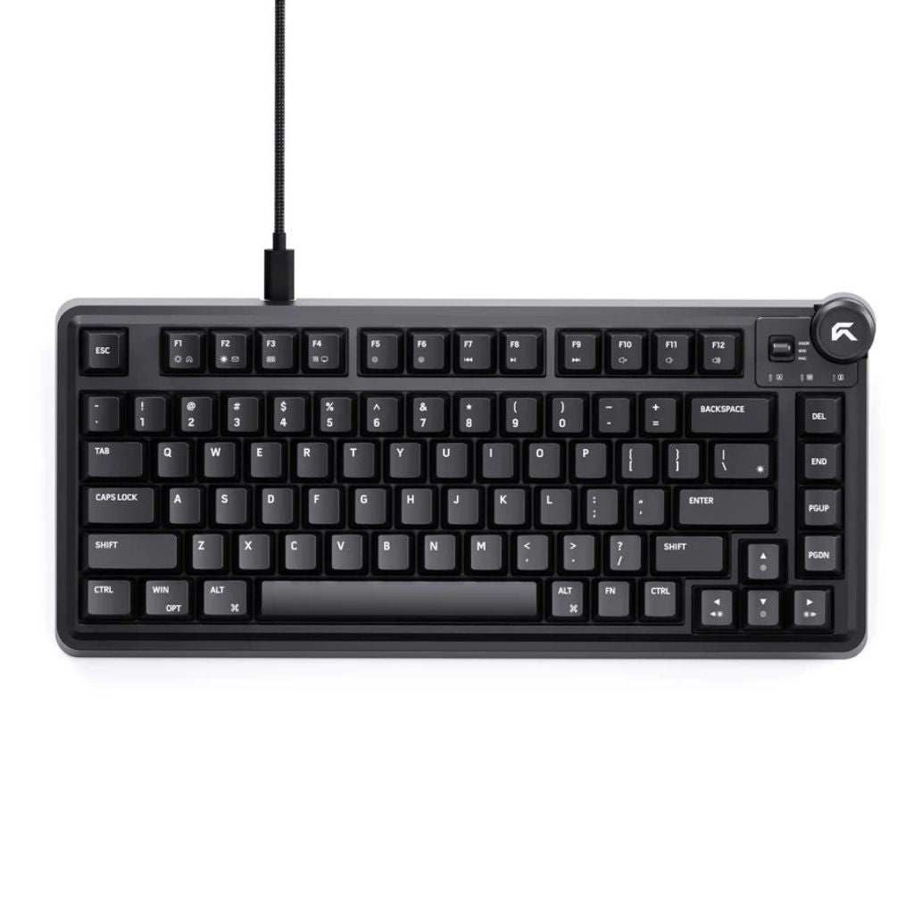 Cybeart Nighthawk 75 Lite - Wired RGB Gaming Keyboard - Black