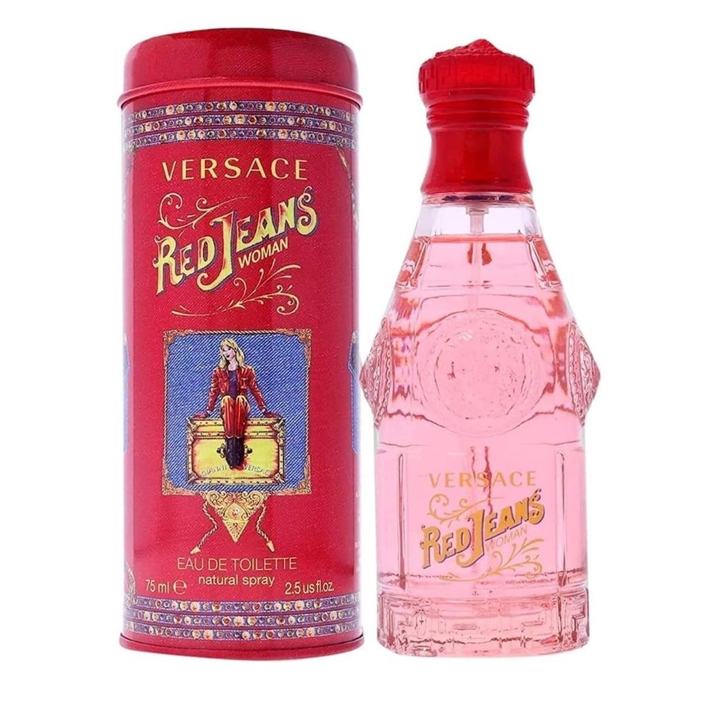 Versace Red Jeans Eau De Toilette For Women 75ML