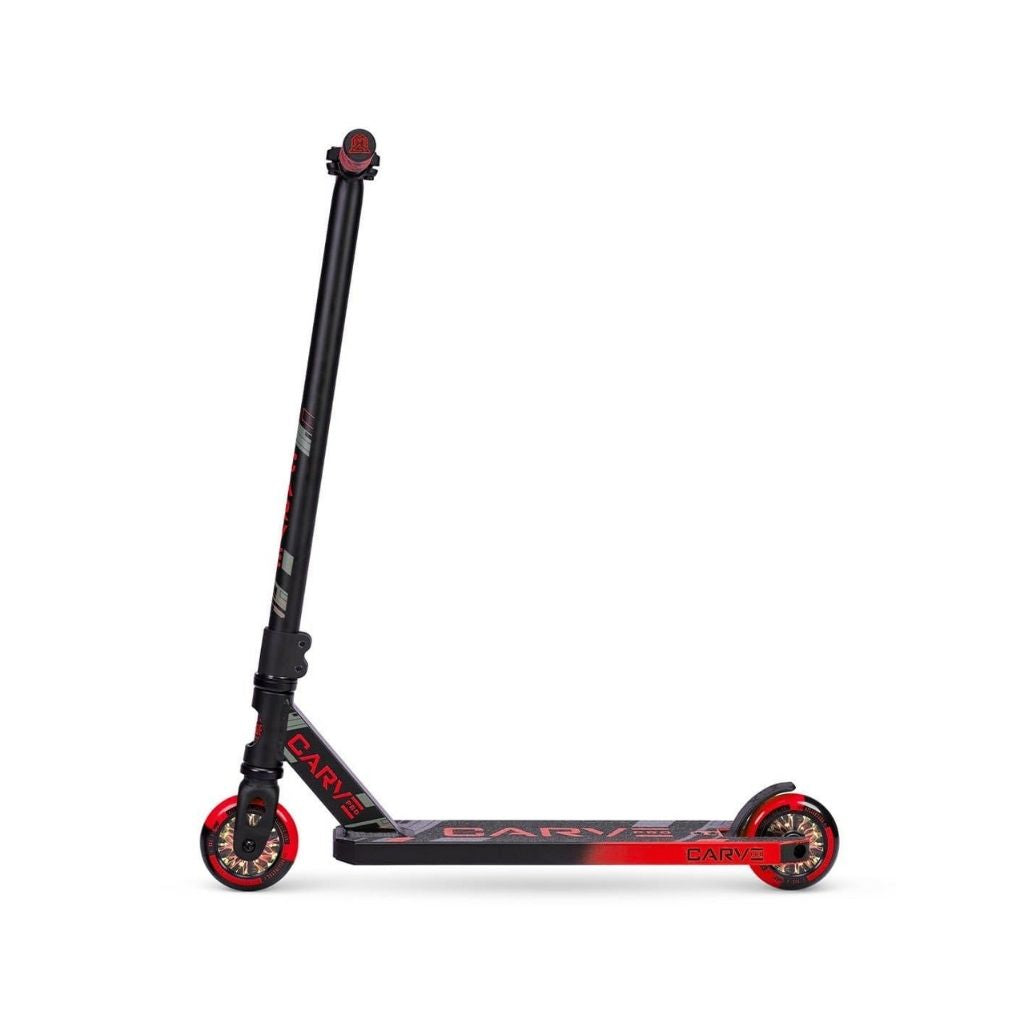 Madd Gear Carve Pro Stunt Scooter - Black / Red