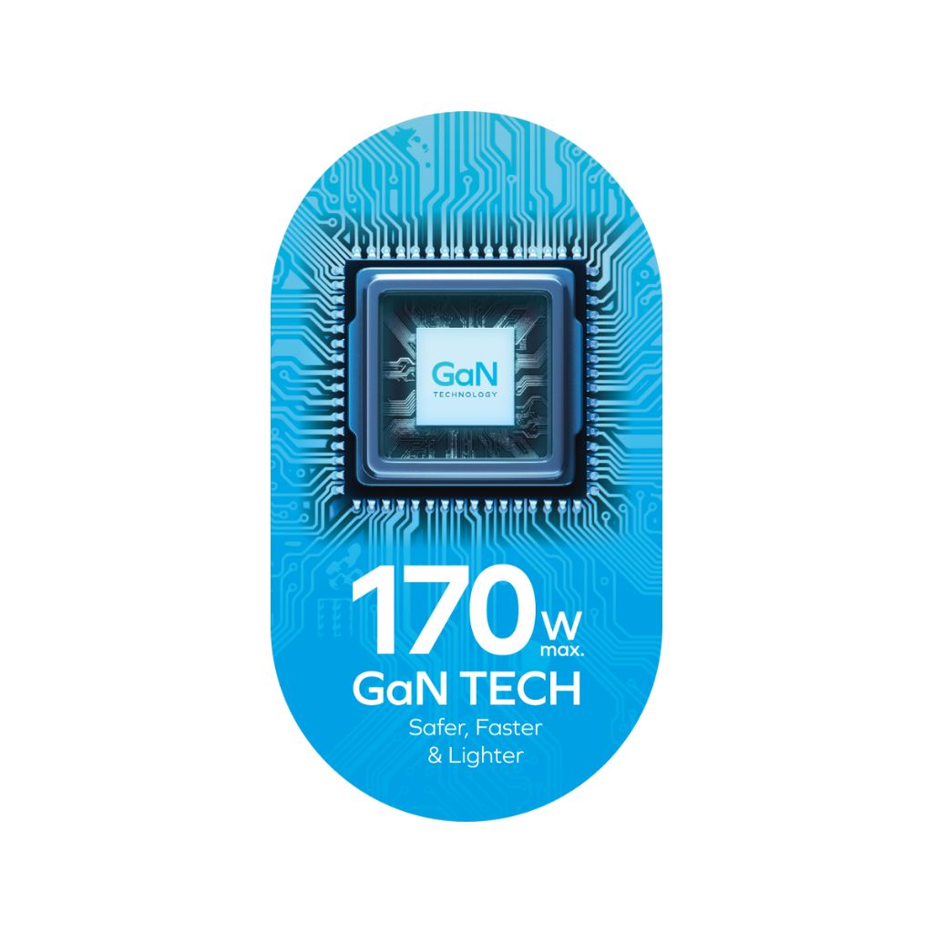 Momax 1-World 170W GaN 4-Port Travel Adaptor