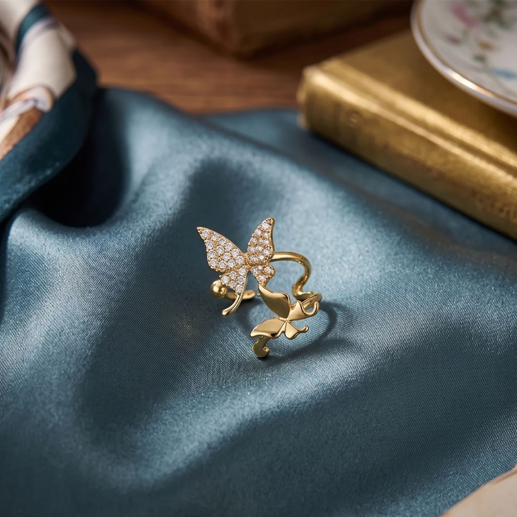 Butterfly Embrace Ear Cuff