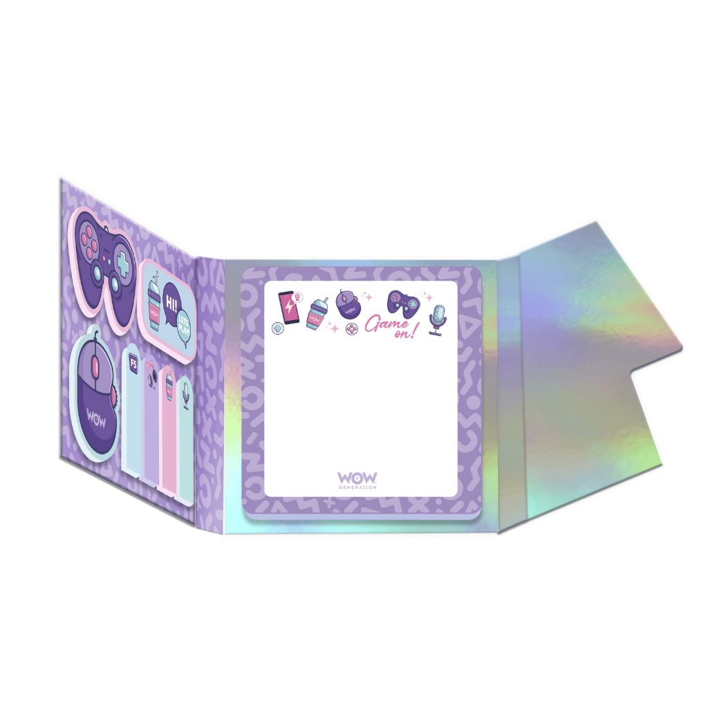 Wow Generation Sticky Notes Notebook
